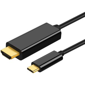 Usb-C Til Hdmi Kabel - Uhd 4k - Sort - 3 M