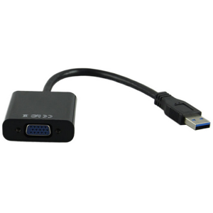 Usb 3.0 Til Vga Adapter Kabel - Sort