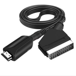 QINEO hdmi til scart videokonverter hdmi til scart kostehoved lyd til v