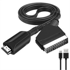 Hdmi til scart kabel 1 meter langt direkte forbindelse Praktisk Conversi Fk