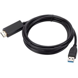 1,8 m USB til HDMI-adapterkabel USB 2.0 Type A han-til-hdmi-han-konverter Ny