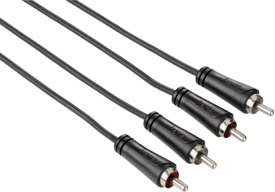 Hama Cavo 2 RCA M/2 RCA M, 3 metri, 1 stella