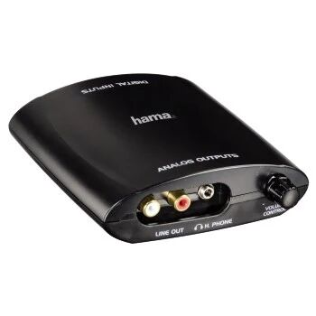 Hama Convertitore Audio da digitale (ingresso ottico) a analogico