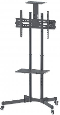 Manhattan 461238 supporto da tavolo per Tv a schermo piatto 177,8 cm (70") Nero [461238]