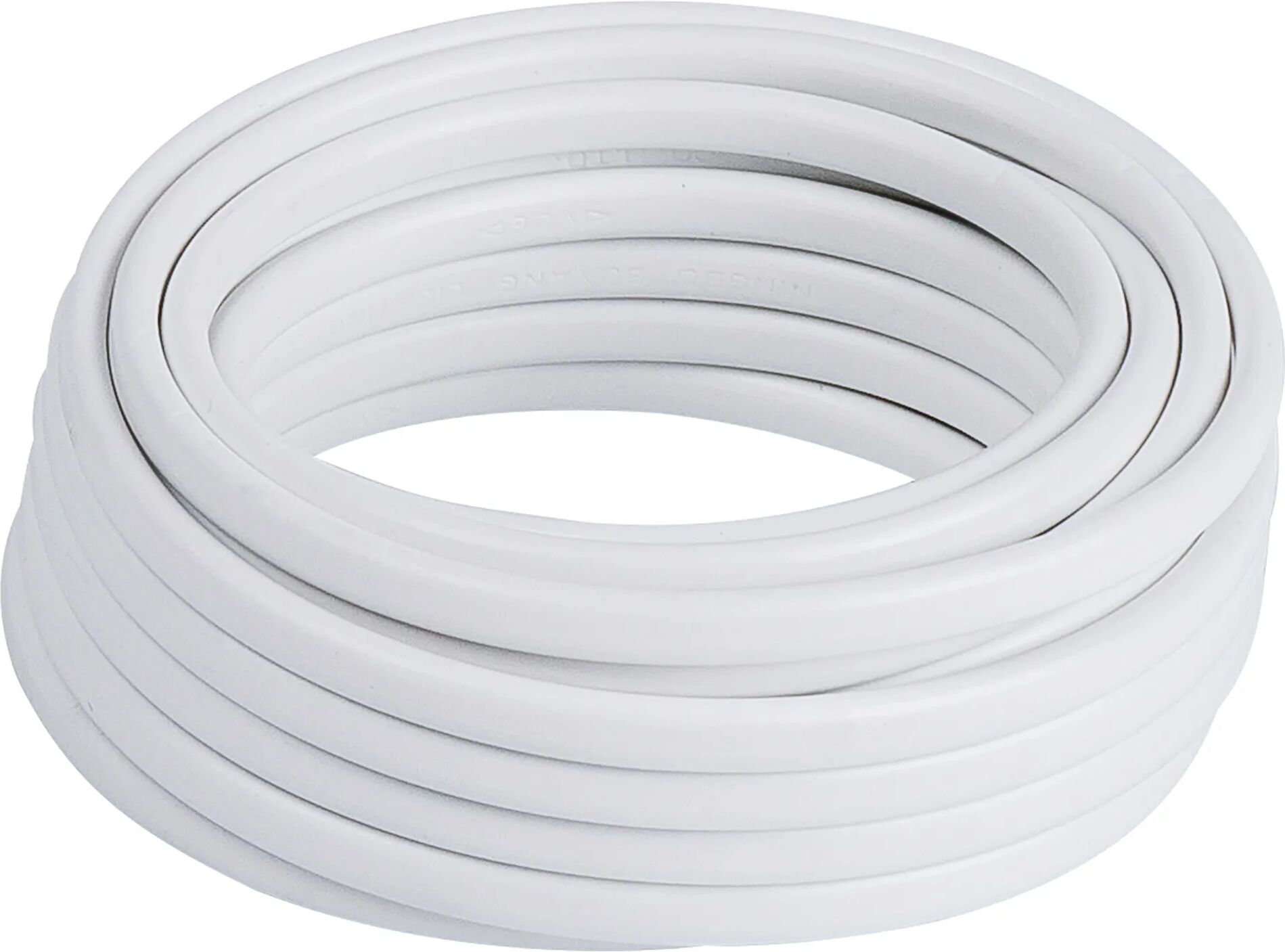 Tecnomat CAVO BIPOLARE H03VVH 2-F 2x0,75 LUNGHEZZA 5 m COLORE BIANCO