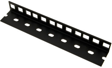 Adam Hall 61535B4 Rack Strip 4U blk Black