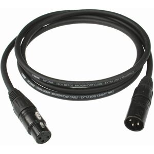 Klotz Pro Xlr -  1 Meter Xlr 3-Pol Plugg - Xlr 3-Pol Kontakt