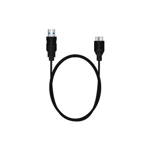 Diverse Micro-USB kabel (USB 3.0)   1m   svart $$