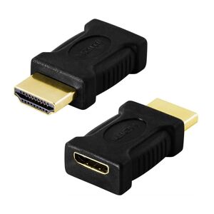 Deltaco HDMI-adapter, A han-C hon(mini)-kontakt, svart