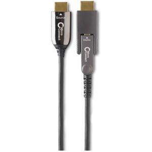 MicroConnect optical HDMI till Micro (D), adapter, 2.0 Premiumkabel, 50m