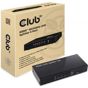 Club 3D Hdmi 20 Uhd Splitter -Delare