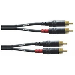 Cordial 2 X Rca-Hane - 2 X Rca-Hane-Kabel, 90 Cm