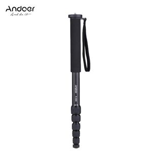 Monopode d appareil photo télescopique A666 181 cm/5,9 pieds pour Sony Nikon Canon Cam