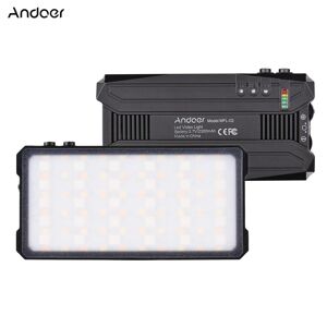 Andoer MFL-02 5W Multifonctionnel LED Vidéo Lumière Portable Pocket Light Professional RGB Photographie - Publicité