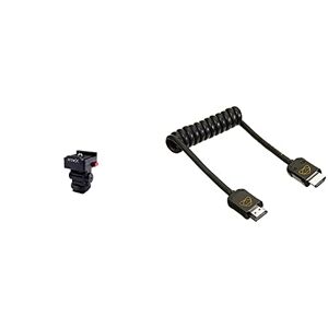 Atomos ATOMXMMQR1 Support pour Moniteur 5"/7" & 4 K60 C5 Câble HDMI Full 30 cm, Cast Connector 60 cm Extended (Noir) - Publicité
