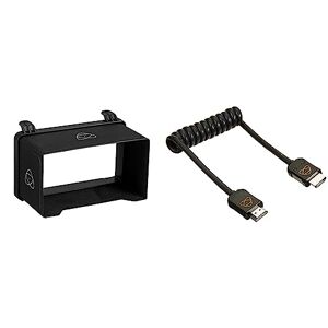 Atomos AtomX Pare-Soleil pour Ninja V & 4 K60 C5 Câble HDMI Full 30 cm, Cast Connector 60 cm Extended (Noir) - Publicité