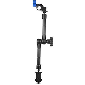 Andoer Bras de friction articulé réglable avec tige de serrage de 15 mm pour moniteur de terrain, lumière LED, flash, microphone, caméra - Publicité