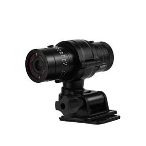 cigemay Caméra Caméra de Sport Full HD 1080P, Carte TF avec Microphone intégré et Conception étanche en Alliage d'aluminium, avec Objectif Super Grand Angle 120 ° et kit d'accessoires d'installation - Publicité