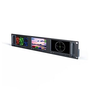 Lilliput RM-503S Écran de montage en rack Full HD 2RU 3 x 5" 1920 x 1080 HDMI 2.0, entrée et sortie 3G-SDI avec formes d'onde et fonctions vectorielles - Publicité