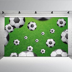 MEHOFOTO Fond de 2,1 x 1,5 m Football photobooth Fond Intérieur Stadium Photographie Toile de fond pour garçons enfants d'école de jeu - Publicité