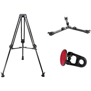 CARTONI Kit Trepied KPTZ721/A100 + Demi-bol pour Cameras PTZ