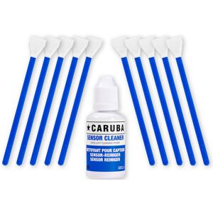 CARUBA Kit Spatules de Nettoyage Capteur APS-C (16mm) + Flacon 30ml