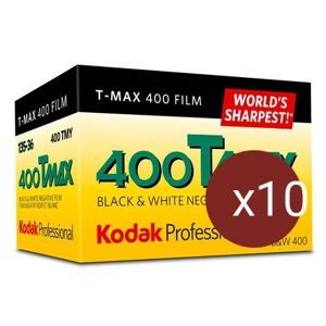 Kodak T-Max 135 400asa 36 Poses - Lot de 10