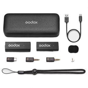 GODOX MoveLink Mini Usb-C Kit 1 - 1 Recepteur et 1 Transmetteur Noir