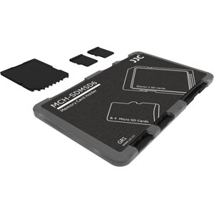 JJC Porte-Cartes Memoire Micro-SD X4 et SD X2