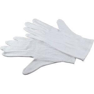 Kaiser 6362 Gants en Coton Blanc 1 Paire (Taille 15)