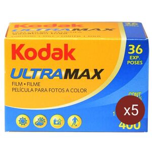 Kodak Ultramax 400 135 36 Poses - Lot de 5