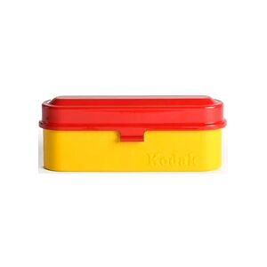 Kodak etui metallique pour pellicules 135 Jaune/Rouge