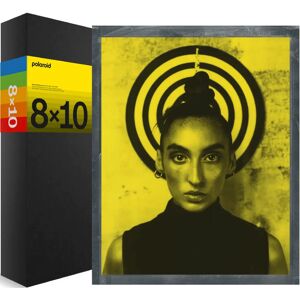 POLAROID 8x10 Film Duochrome Noir et Jaune (10 Poses)