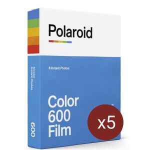 POLAROID 600 Couleur (8 Poses) (Polaroïd 600) - Lot de 5