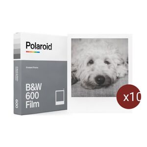 POLAROID 600 Noir et Blanc (8 Poses) (Polaroïd 600) - Lot de 10