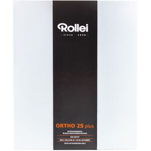 Rollei Ortho 25 plus 8x10 Inch (25 Films)