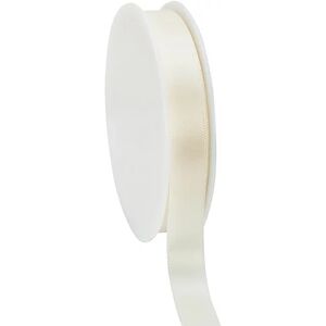 Satinband, creme, 15 mm, 50 m