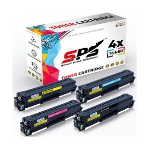 4er Multipack Set Kompatibel für Samsung Xpress SL-C1860FW Premium Line Drucker Toners Samsung K504 CLT-K504S Schwarz, C504 CLT-C504S Cyan, Y504 CLT-Y