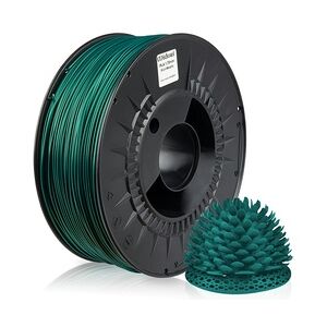 MIDORI® 3D Drucker 1,75mm PLA Filament 1kg Spule Rolle Premium Grün Metallic