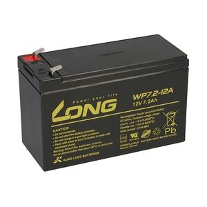 KungLong Bleiakku wartungsfrei kompatibel BP7.5-12 BPX7-12 12V 7,2 Ah F2