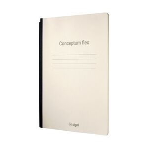 Sigel Notizheft Conceptum flex, liniert 215x297x5 mm, 92 Seiten, 80 g