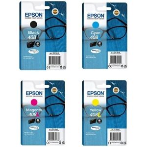 Epson Tintenset 408L CMYK für WF-C4810, 1x 36,9ml + 3x 21,6ml