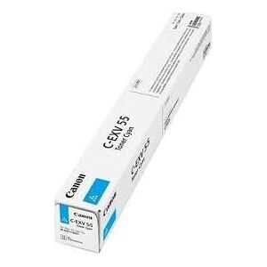 Canon C-Exv 55 Lasertoner, Cyan, 18.000s