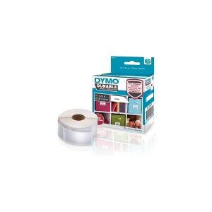 DYMO LabelWriter DURABLE - Polypropylen (PP) - permanent klæbemiddel - hvid - 25 x 54 mm 160 etikette(r) (1 rulle(r) x 160) etiketter - for DYMO LabelWriter 310, 315, 320, 330, 400, 450, 4XL, SE450