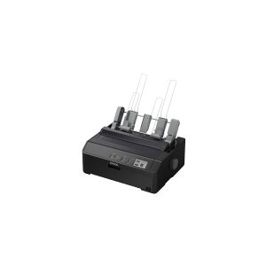 Epson LQ 590IIN - Printer - S/H - dot-matrix - Rulle (21,6 cm), JIS B4, 254 mm (bredde) - 360 x 180 dpi - 24 pin - op til 584 tegn/sek. - parallel, USB 2.0, LAN, seriel