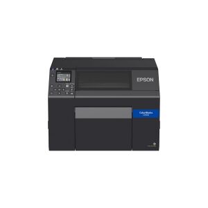 Epson ColorWorks CW-C6500Ae - Etiketprinter - farve - blækprinter - Rulle (21,59 cm) - 1200 x 1200 dpi - op til 85 mm/sek. (mono) / op til 85 mm/sek.