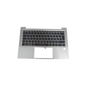 HP - Notebooks udskiftningstastatur - bagbelyst - arabisk - med topdække - for EliteBook 830 G7