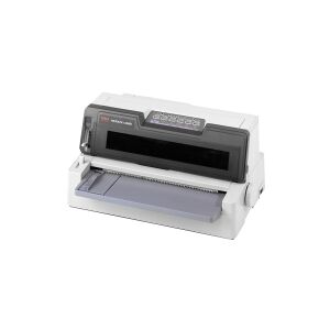 OKI Microline 6300 FB-SC - Printer - S/H - dot-matrix - 304,8 mm (bredde) - 360 dpi - 24 pin - op til 450 tegn/sek. - parallel, USB