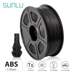 SUNLU Stallu-Filament ABS pour imprimante 3D  messieurs d'impression 3D  faible odeur  precision