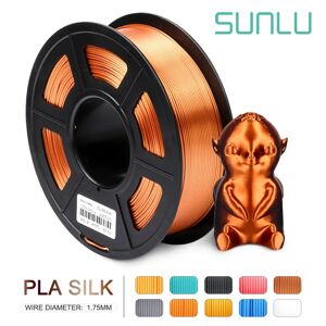 SUNLU ? Filament de soie PLA 3D  Texture de soie  pour imprimante 3D  materiaux d'impression lisses